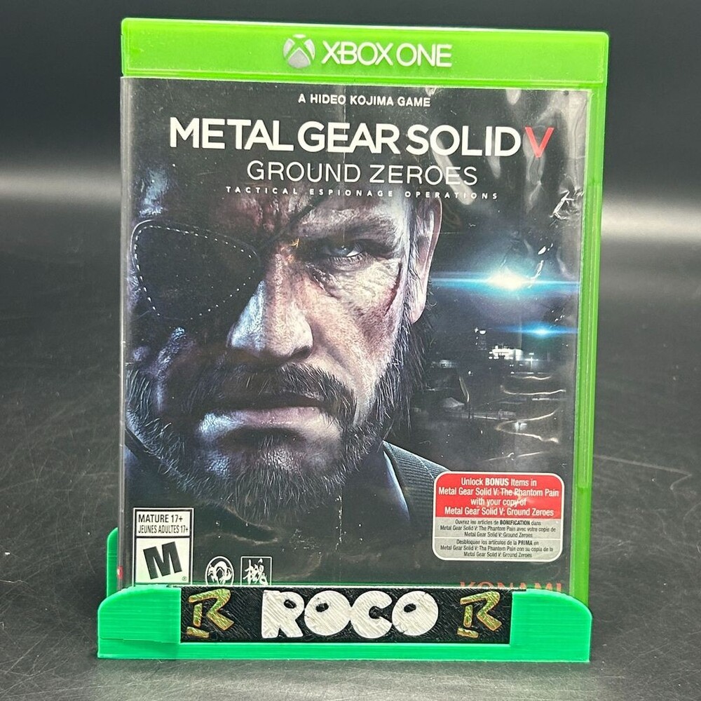 Metal Gear Solid V 5 MGS (Xbox One, 2014) Complete W/ Manual